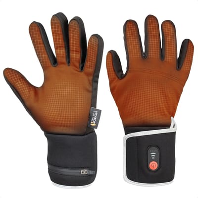 HEATDRY® Clothing - Dunne Verwarmde Handschoenen - 2024 | THiNFlex-7.4v- Zwart - Maat S