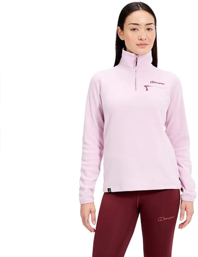 Berghaus Prism 2.0 Micro Fleece Met Halve Rits Roze S Vrouw