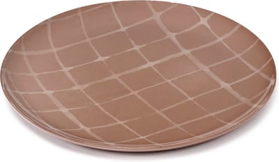 Serax Kelly Wearstler Zuma plat bord D33cm sienna