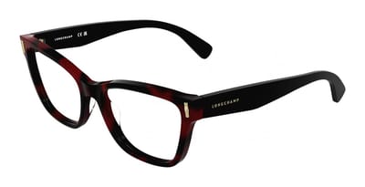 Longchamp LO2794 Red havana 53/17/140 WOMAN Brilmonturen