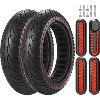 Elektrische scooterband 8,5 inch elektrische scooterband Schokabsorberend rubberen wiel Niet-pneumatisch