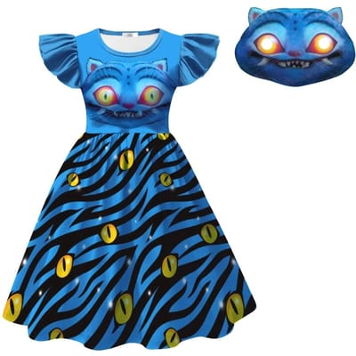 KDPop KPDH Anime Kostuum Kinderen Derpy Tijger Anime Figuren Cosplay Kostuum Jumpsuit Jongens Meisjes Cartoon Kleding Kerstcadeau Kids 110cm&Derpy Tiger Cosplay black