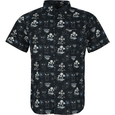 Lilo & Stitch - Disney Shirt met korte mouwen - Black Summer - S tot XXL - voor Mannen - meerkleurig