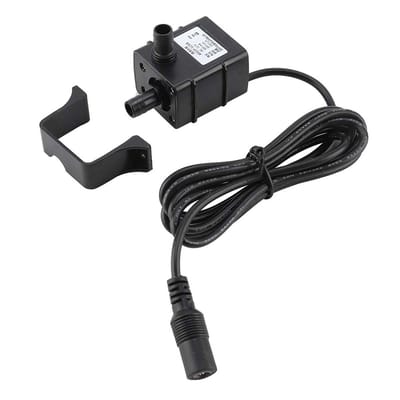 Allecto - Mini Dompelpomp - Aquariumvijver Pomp - Zeer stil en efficiënt - Zwart - 240 l/u - Ideaal voor vijvers en aquaria - Compacte en krachtige...