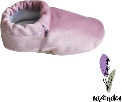 ZOMER Baby Slofjes, Pantoffels, Sloffen, Zacht Katoenen - Roze Fluweel EU 20