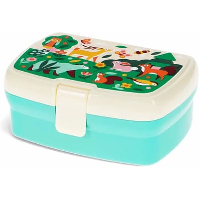 Lunchbox met tray - bosdieren - woodland - Rex London