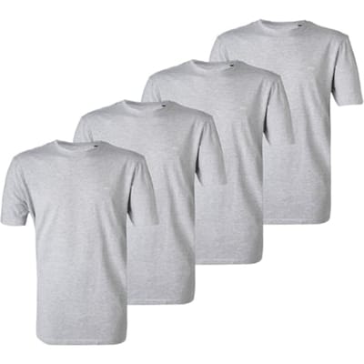 McGregor Premium T-shirt 4-pack Grey Size: XXL | Basic T-Shirts Outlet | Heren | Grijs