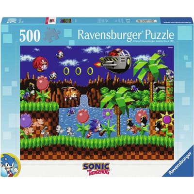500 stukjes puzzel Ravensburger Sonic - The Hedgehog Classic Sonic