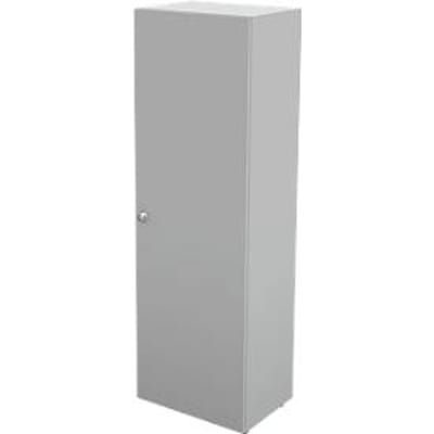Schäfer Shop Genius Vleugeldeurkast TETRIS WALL, 5 ordnerhoogten, deuraanslag rechts, B 600 x D 440 x H 1880 mm, lichtgrijs