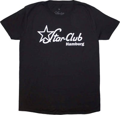 Star-Club Hamburg - Logo Heren T-shirt - S - Zwart