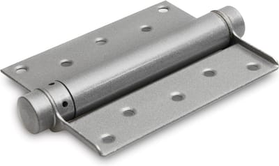 DX Deurveerscharnier enkel 125mm Zilvergrijs