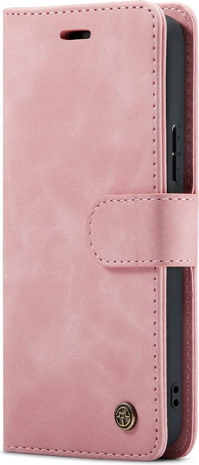 Casemania Hoesje Geschikt voor Google Pixel 7A - Pale Pink - 2 in 1 Magnetic Book Case