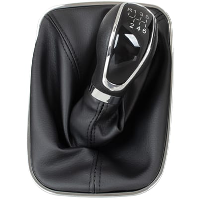 MODECAR - Schakelpookknop en Manchet - Zwart - Chroom - 6 Snelheden