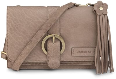 Bag2Bag Schoudertas Piro Porto Grijs/Taupe
