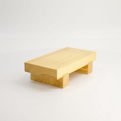 Tokyo Design Studio - Sushi Geta - Houten Sushi Plateau - 21 x 12 x 6 cm - Sushi Presentatieschaal