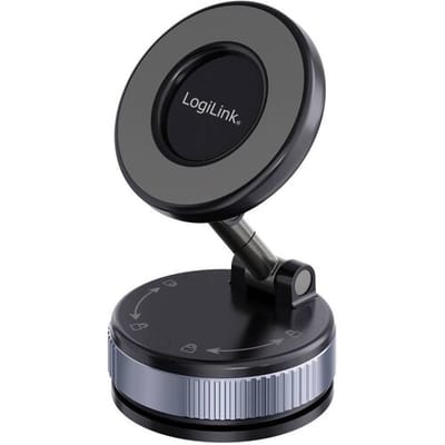LogiLink AA0198 Smartphone-standaard Zwart, Aluminium
