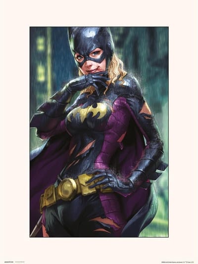DC UNIVERSE BATGIRL RAIN - Collector Print 30 x 40 cm