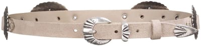 b.belt Leren Riem Pansy Belt W100 Taupe