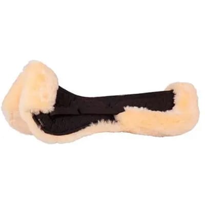 Schapenvacht zadelonderlegger voor paarden BR Equitation