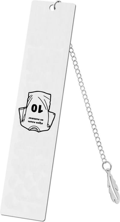 Akyol - voetbalshirt met naam en nummer boekenlegger - Voetbal - voetballer - voetbalster - voor jongens en meisjes - voetbal - sport - bal - cadeau - kado - geschenk - gift - verjaardag - feestdag