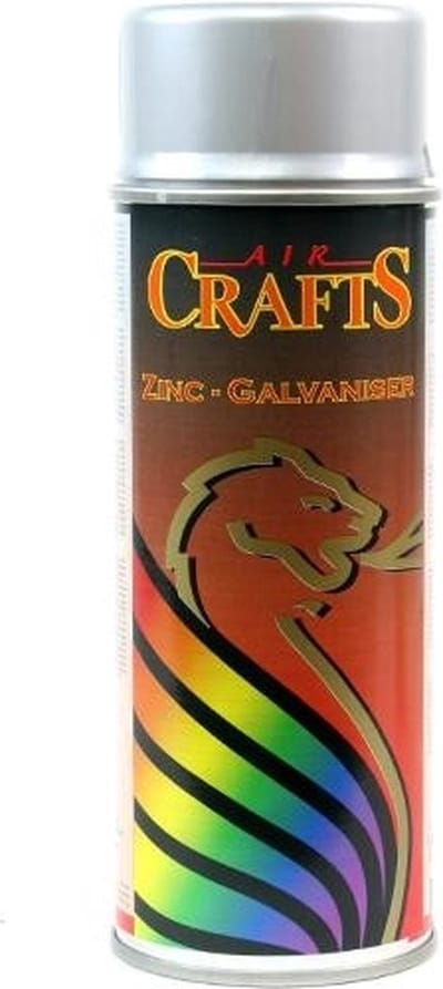 Motip aircrafts zinkspray galvaniseer - 400 ml.