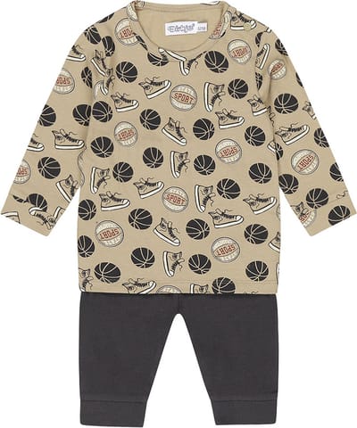 Dirkje Q- Boys basketball Jongens Pyjamaset - Maat 62/68
