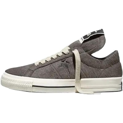 Baskets Unisexe Rick Owens DRKSHDW x Converse One Star Low Dark Dust Marron A14796C 42 gray