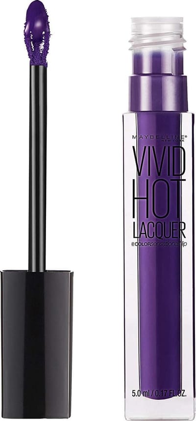 Maybelline Color Sensational Vivid Hot Lacquer Lip Gloss,  78 Royal
