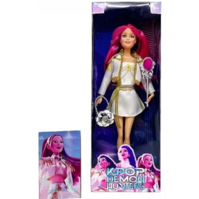 Nieuwe Demon Hunters Rumi Mira Zoey Poppen Speelgoed met Kleding voor Meisjes Verzamelaars Kerstcadeau gray