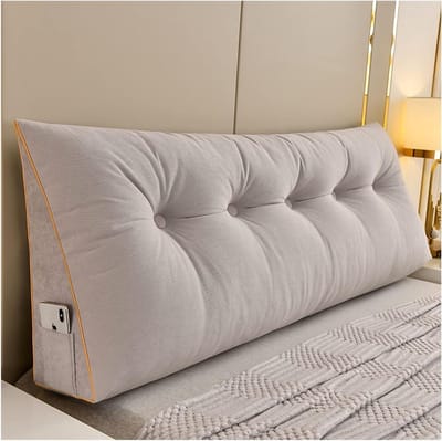 Steun Kussen - Leeskussen Rugsteun - Comfortabel Lezen - Zachte PP Katoen Vulling - 60x50cm - B