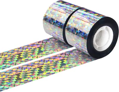 Reflecterende Vogelwerende Tape - 2 Rollen van 48cm x 80m voor Plantbescherming en Dierenafschrikking