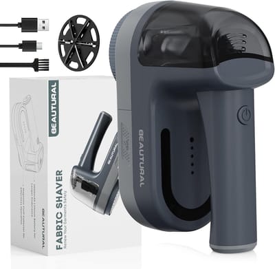 Elektrisch Pluisscheerapparaat - Oplaadbaar USB-C met 2 Snelheden en 2000 mAh Batterij voor Kleding en Stof