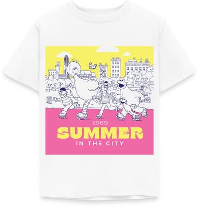 Sesamstraat Summer In The City 1969 T-Shirt Kinderen