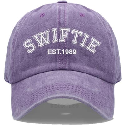 Swiftie 1989 Borduur Baseballpet Voor Mannen Vrouwen Unisex Gewassen Katoen Dad Hat Zon Hoed Cadeau Fans Buiten Sporten Dropshipping Adjustable gray