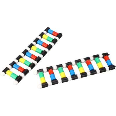 DNA Weergavemodel Dubbele Helix Structuur Moleculair Model Kit voor Biologisch Genetisch Gen Onderwijs black