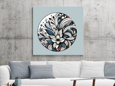 Kunstprint | Wanddecoratie | Dibond | 50 × 50 cm