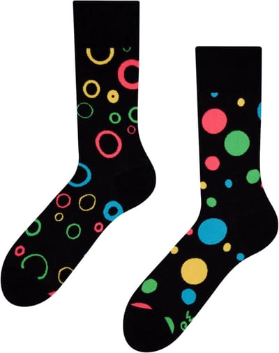 Dedoles Sokken - Regular Socks Neon Dots - Unisex - Maat - 35-38