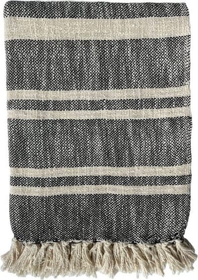 Plaid Bahia Black 2x10x130cm