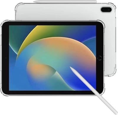 Peachy TPU Protective Corners TPU hoes geschikt voor iPad 10e gen 10.9 inch 2022 - transparant