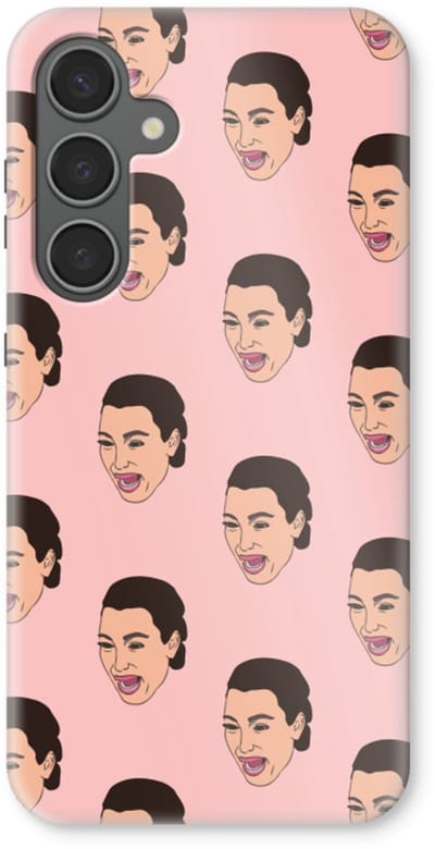 Case Company® - Hoesje geschikt voor Samsung Galaxy S24 Plus hoesje - Ugly Cry Call - Tough Case - Maximale Bescherming alle Kanten en Schermrand