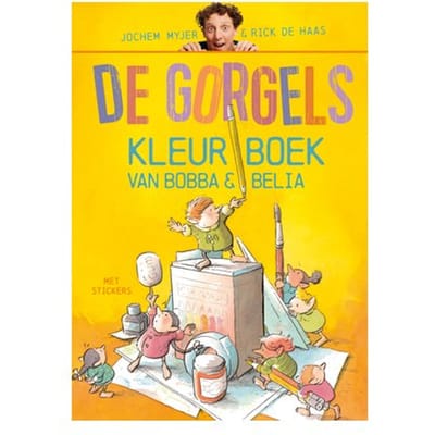 De Gorgels Kleurboek Van Bobba & Belia - Gorgels - Jochem Myjer