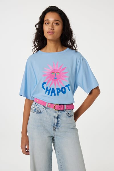 Fabienne Chapot Studded Sun Belt Pink Dream Maat: 95 | Riemen Outlet | Dames | Roze