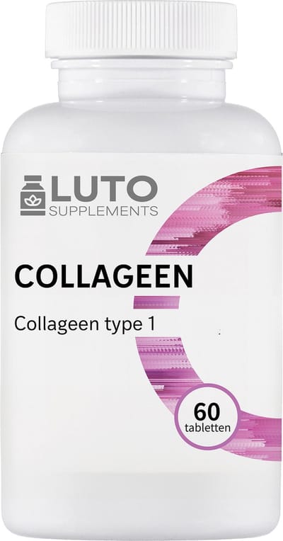 Collageen plus - Collageen type 1 - 60 tabletten - 500mg - Luto Supplements