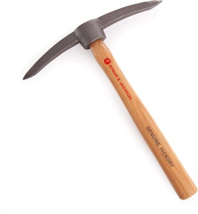 Mortelplekker Dubbele Punt - Stamper - Metselwerk Voorbereiden - Hickory Schacht Stabiliteit - 30 cm - Blauw