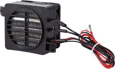 PTC Warmtestraler - Luchtverwarmer Ventilator - Ruimte Verwarmen - Energiebesparend PTC - 100 W - Wit