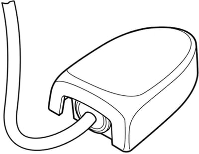 DAIKIN Decentrale buitentemperatuursensor voor DAIKIN Altherma warmtepompen, EKRSC1