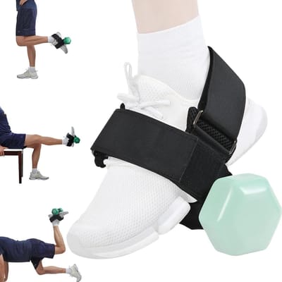 Tibialis Trainer Riem - Voetbevestiging Halter - Beentraining Versterken - Robuuste Hardware Gesp - Tot 150 lbs - Niet gespecificeerd