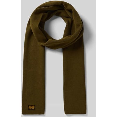 Sjaal met labeldetail