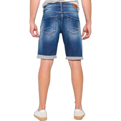 Korte Broek Le Temps des Cerises Bermuda-denimshort LANDRES