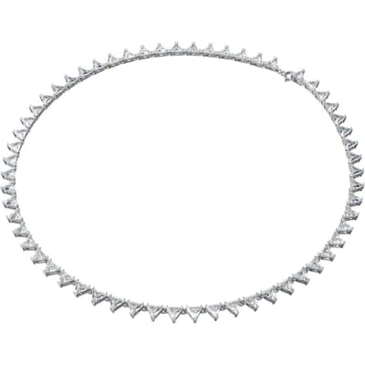 Collier Swarovski Coupe Triangle Femme colliers Argent 5599191 Box (Random Color)